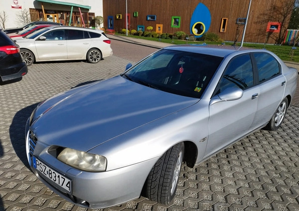 Alfa Romeo 166 cena 6500 przebieg: 229000, rok produkcji 2003 z Poznań małe 16